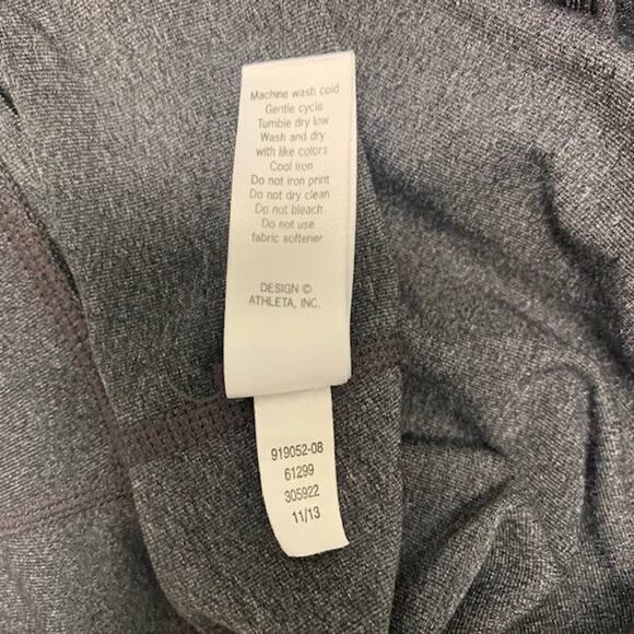 ATHLETA Capri Leggings Grey Pants | S - Picture 6 of 6